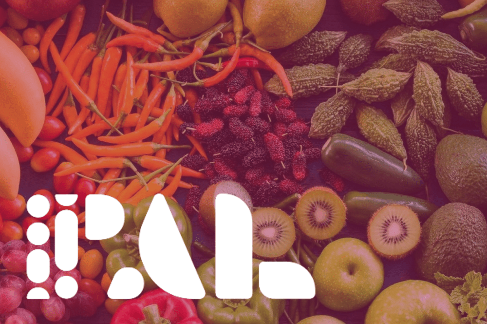 Healthy, local produce, and the PAL logo