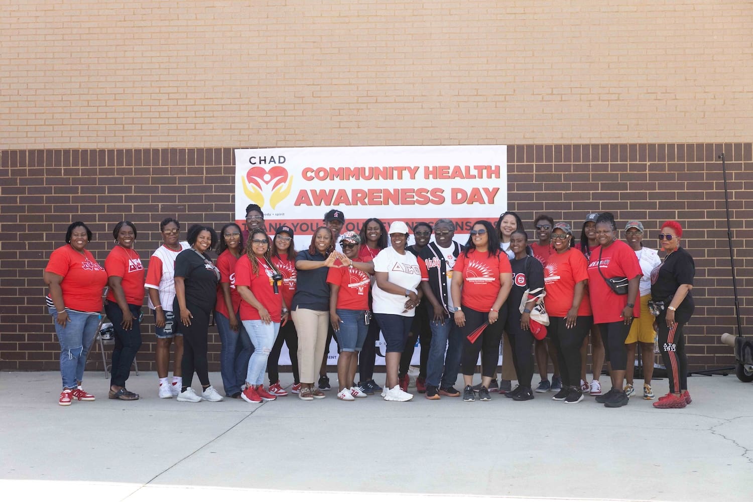 Community Health Awareness Day Group Photo Live Healthy Spartanburg